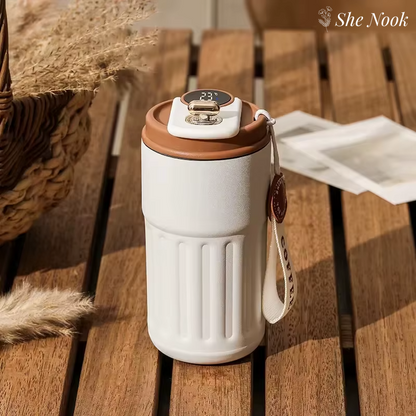 Smart Thermos Bottle LED Temperature Display