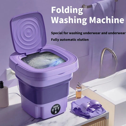 Smart Washer : Portable Foldable Washing & Drying Machine for Home, Travel & Dorms