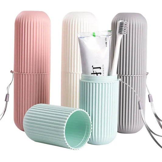 Travel Portable Toothbrush Cup Bathroom - She Nook