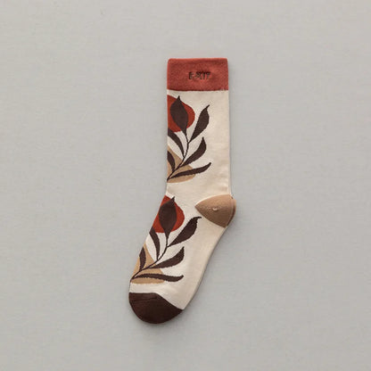 Trendy Graffiti Embroidered Couple Socks – Bold Fashion &amp; Comfort in Every Step!